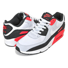 NIKE AIR MAX 90 LTG(GS) football grey/white CD6864-012画像