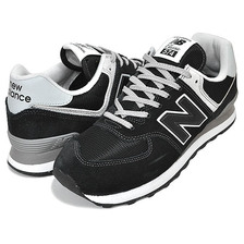 new balance ML574EVB BLACK画像
