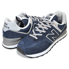 new balance ML574EVN NAVY画像