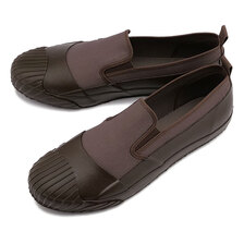 MoonStar FINE VULCANIZED ALW SLIP-ON BROWN 54322583画像