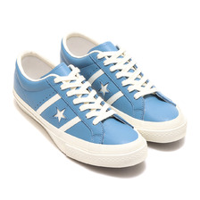 CONVERSE STAR&BARS LEATHER BLUE 35200350画像