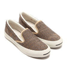 CONVERSE JACK PURCELL BURKINAFASO-TEXTILE SLIP-ON BEIGE 33300810画像