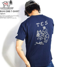 The Endless Summer TES BUHI EMB T-SHIRT -NAVY- KE-2574301画像