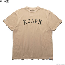 ROARK REVIVAL "LOGO" TEE (BEIGE) RTJD803画像
