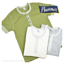 Pherrow's HENLEY NECK T-SHIRTS PHT画像