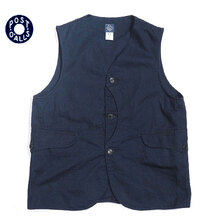 POST OVERALLS 1512 ROYAL TRAVELER Vintage twill indigo画像