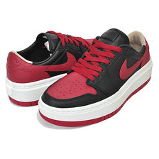 NIKE WMNS AIR JORDAN 1 ELEVATE LOW SE black/gym red-sail DQ1823-006画像