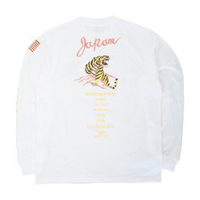 AVIREX LS SOUVENIR T-SHIRT OFF WHITE 6123270-02画像