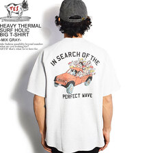 The Endless Summer TES HEAVY THERMAL SURF HOLIC BIG T-SHIRT -MIX GRAY- FH-2574308画像
