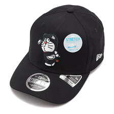 NEW ERA 9FIFTY ストレッチスナップ ドラえもん ゴルフ ブラック 13073296画像