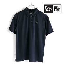 NEW ERA 半袖 鹿の子 ポロシャツ ドット NEW ERA ネイビー 13061589画像
