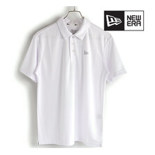 NEW ERA 半袖 鹿の子 ポロシャツ ドット NEW ERA ホワイト 13061588画像