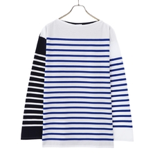 Orcival HARLEQUIN WIDE BODY BOAT NECK L/S P.O. 6130画像