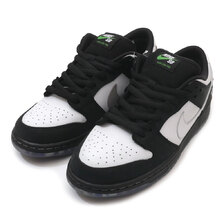 NIKE SB DUNK LOW PRO OG QS PANDA PIGEON BLACK/WHITE-GREEN GUSTO BV1310-013画像