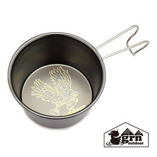 grn outdoor SomAsiera cup somablack FUKA 300ml GO1447画像