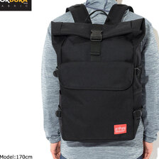 Manhattan Portage 22SS NYC Print Silvercup Backpack Black/Red Limited MP1236NYC22SS画像
