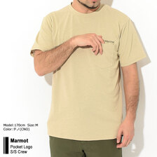 Marmot Pocket Logo S/S Crew TOMTJA49画像