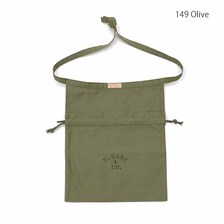 SUGAR CANE 10oz. HERRINGBONE TWILL ARC APRON BAG SC02699画像