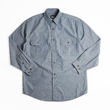 Key Industries Chambray Long Sleeve Work Shirt 517-45画像
