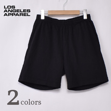 Los Angeles Apparel 8.5oz HEAVY JERSEY MID LENGTH SHORTS 1241GD画像