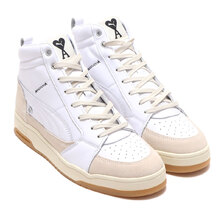 PUMA SLIPSTREAM MID AMI Puma White-Pristine 384342-01画像
