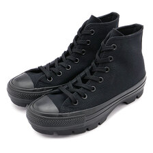 CONVERSE ALL STAR 100 CHUNK HI BLACK MONOCHROME 31306372画像