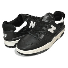 new balance BB550LBW BLACK画像