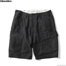 Liberaiders 6 POCKET ARMY SHORTS (BLACK) 71801画像