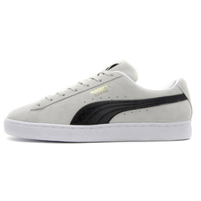 PUMA SUEDE CROC PUMA WHITE/PUMA BLACK 384852-02画像