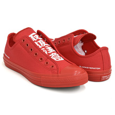 CONVERSE ALL STAR 100 BlackEyePatch SLIP OX RED 31306640画像