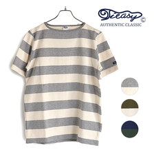 Tieasy HDCS BOATNECK S/S WIDE BORDER BASQUE SHIRT TE001SSBD-W画像