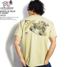 The Endless Summer TES WHEELIE BUHI T-SHIRT -BEIGE- FH-2574337画像