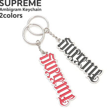 Supreme 22SS Ambigram Keychain画像