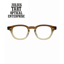 JULIUS TART OPTICAL AR 44-22 - BROWN GRADIENT / CLEAR -GOLD画像