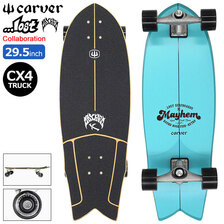 Carver Skateboards &times; lost RNF Retro 29.5in &times; 9.875in CX4 Surfskate Complete L1012011110画像