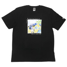 Supreme × THE NORTH FACE 22SS Sketch S/S Top BLACK画像