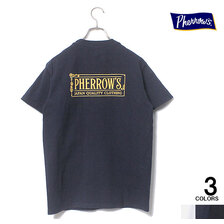 Pherrow's LOGO PRINT T-SHIRTS 22S-PPT1画像