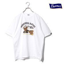 Pherrow's ビッグシルエット 大きめ ドロップショルダー 世界遺産 WorldHeritage プリントT 知床 22S-PBRT1画像