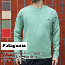 patagonia 22SS Patagonia M's Regenerative Cotton Crewneck Sweatshirt 26345画像