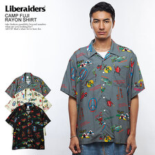 Liberaiders CAMP FUJI RAYON SHIRT 712012201画像