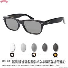 UNCROWD NEW HILUX -PHOTOCHROMIC SERIES- (BLACK&times;GRAY調光レンズ) UC-039P画像