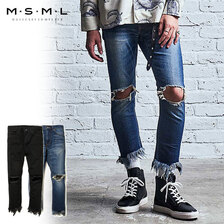 MSML TOMMY CUTOFF DENIM PANTS M21-02B1-PL01画像