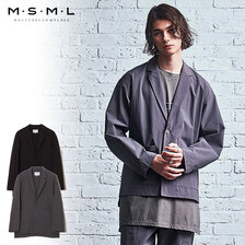 MSML NYLON STRETCH 2B JACKET M21-02B1-JK01画像