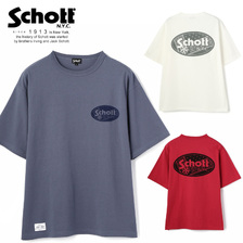 Schott OVAL BANDANA LOGO T-SHIRT 3123156画像