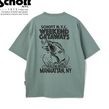 Schott WEEKEND GETAWAYS T-SHIRT 3123154画像