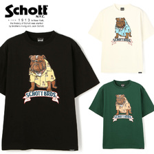 Schott BULLDOG T-SHIRT 3123132画像