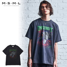 MSML DESTROY VINTAGE TEE M21-02B1-CS02画像