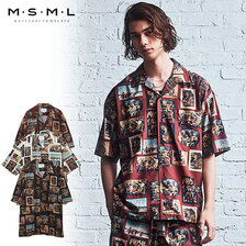 MSML ART GRAPHIC SHORT SLEEVE SHIRT M11-02B1-SS02画像