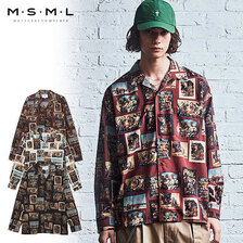 MSML ART GRAPHIC LONG SLEEVE SHIRT M11-02B1-SL02画像