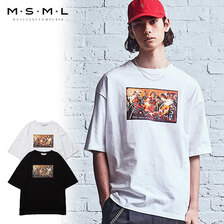 MSML ART GRAPHIC OVERSIZED TEE M11-02B1-CS02画像